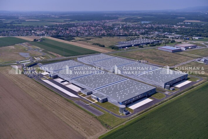 Location logistique Ensisheim Cushman & Wakefield