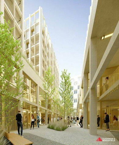 Location commerces Bordeaux Cushman & Wakefield