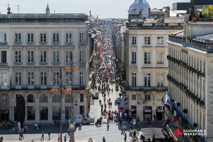 Location commerces Bordeaux Cushman & Wakefield