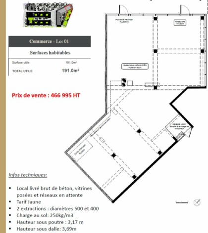 Achat commerces Mérignac Cushman & Wakefield