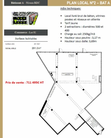 Achat commerces Mérignac Cushman & Wakefield