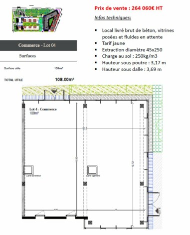 Achat commerces Mérignac Cushman & Wakefield