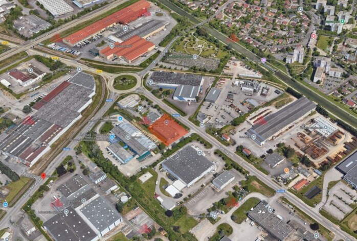 Location entrepôts / activités Longvic Cushman & Wakefield