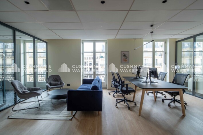 Location plateaux indépendants Paris 1 Cushman & Wakefield