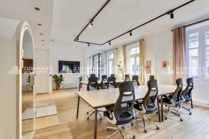 Location plateaux indépendants Paris 2 Cushman & Wakefield