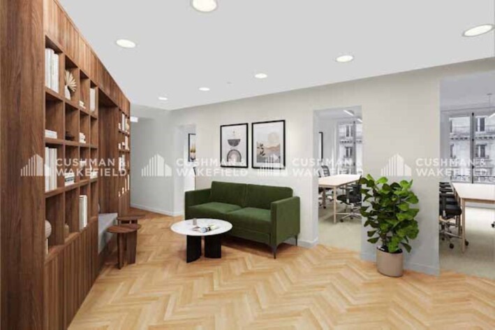 Location bureaux Paris 2 Cushman & Wakefield
