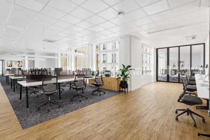 Location bureau privé Paris 8 Cushman & Wakefield