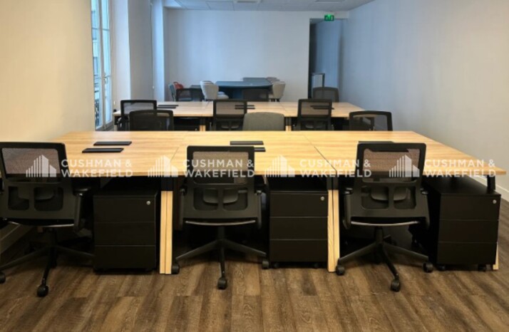 Location plateaux indépendants Paris 2 Cushman & Wakefield