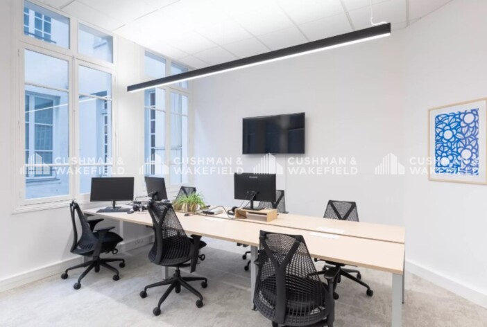 Location plateaux indépendants Paris 2 Cushman & Wakefield