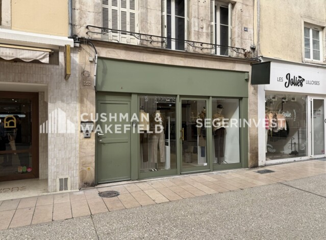 Location commerces Dijon Cushman & Wakefield