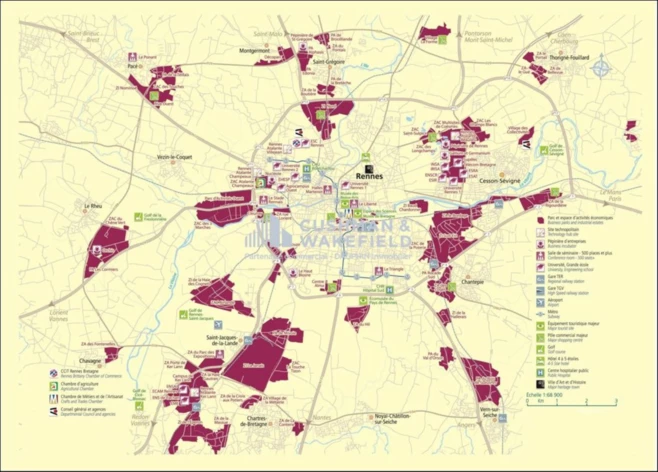 Achat entrepôts / activités Rennes Cushman & Wakefield