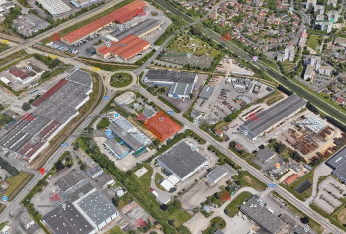 Location entrepôts / activités Longvic Cushman & Wakefield