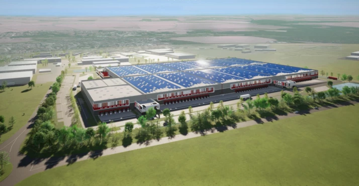 Location logistique Auneau Cushman & Wakefield