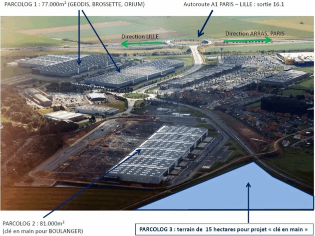 Location logistique Hénin-Beaumont Cushman & Wakefield