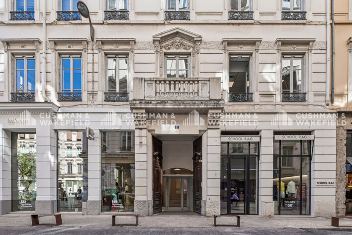 Location bureaux Lyon 2 Cushman & Wakefield