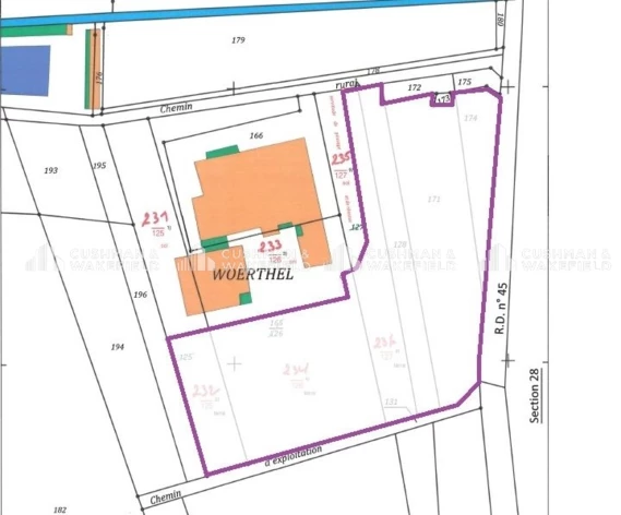 Achat terrains Breuschwickersheim Cushman & Wakefield