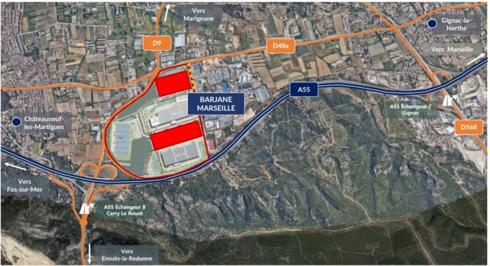 Location logistique Ensuès-la-Redonne Cushman & Wakefield