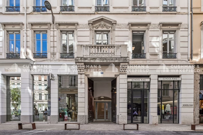 Location bureaux Lyon 2 Cushman & Wakefield