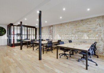 Location plateaux indépendants Paris 10 Cushman & Wakefield