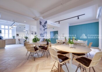 Location plateaux indépendants Paris 16 Cushman & Wakefield