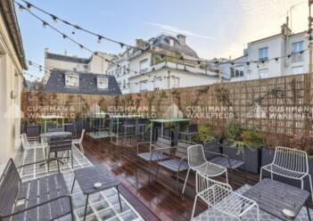 Location plateaux indépendants Paris 17 Cushman & Wakefield